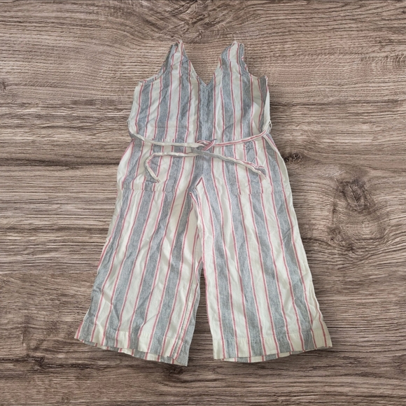 Gap Striped Wide Leg Sleeveless Jumper Women's Size Large - Picture 11 of 14